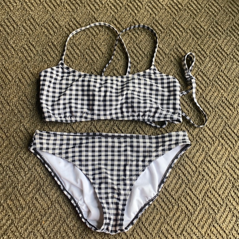 Checkered bikini